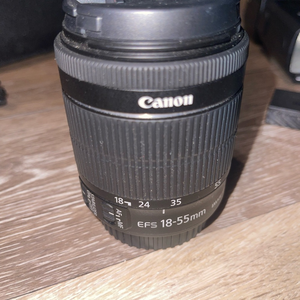 Sold-Canon EF-S 18-55mm Lens in Black